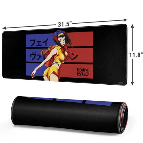 Cowboy Bebop Faye Valentine Gaming Mouse Pad